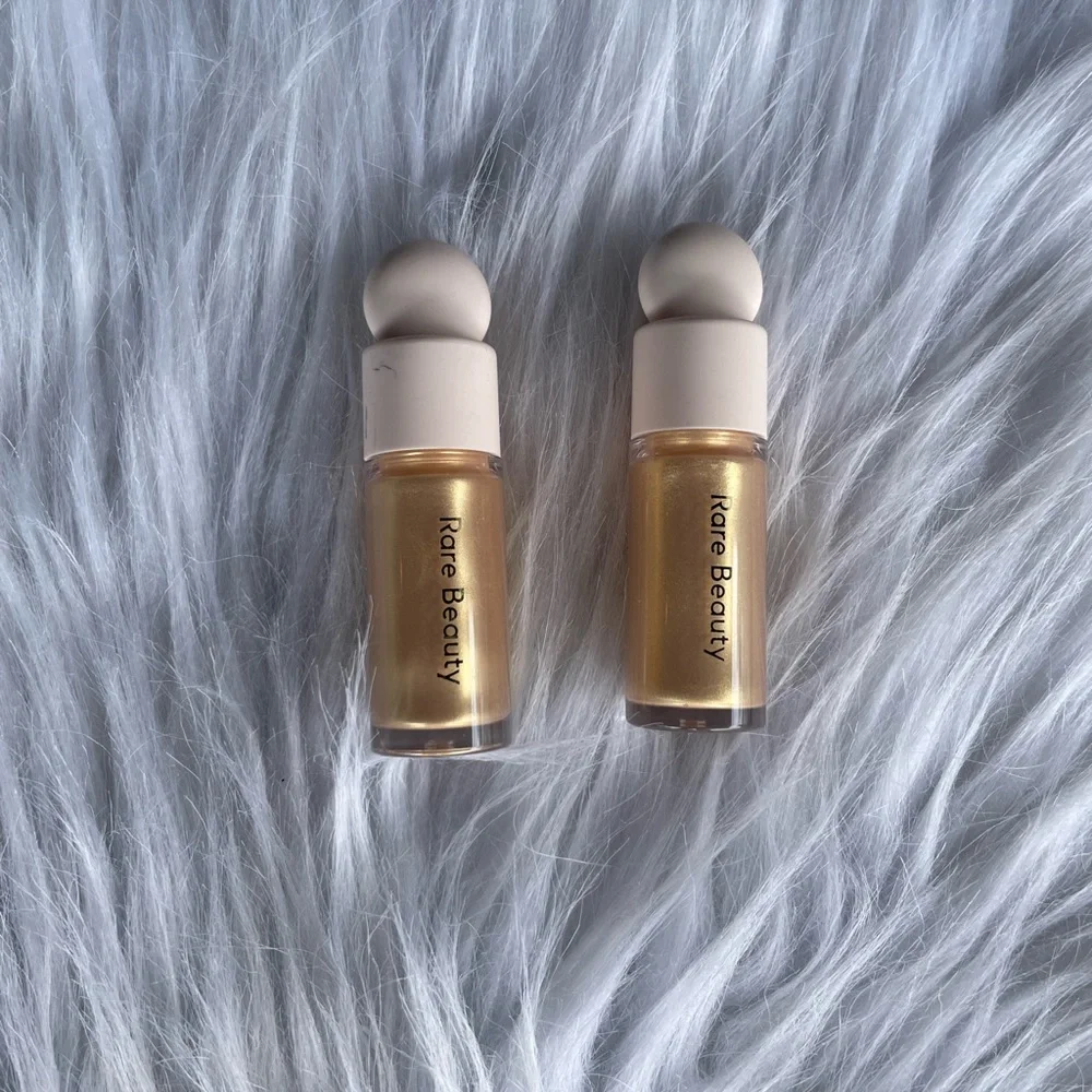 Brand New Rare Beauty Gold Liquid Highlighter in Outshine x 2 (unopened, unused)
